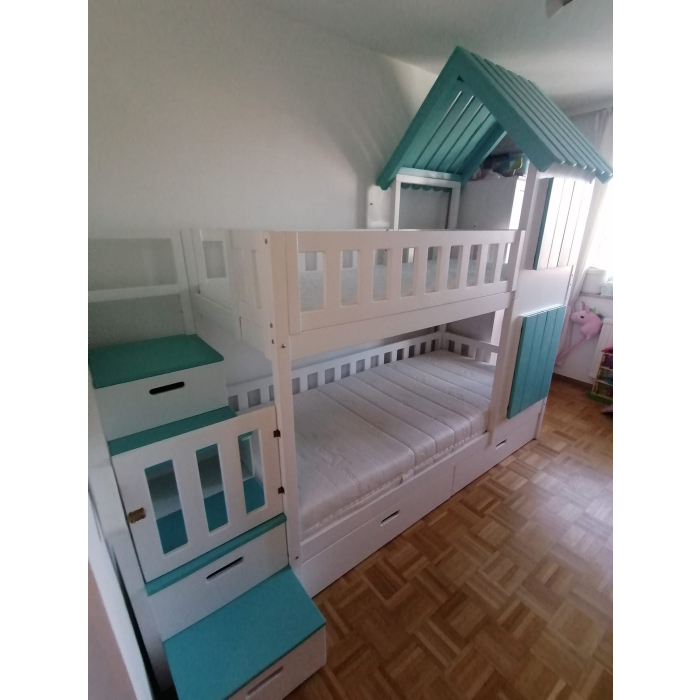 Hoogslaper met trap Brussel